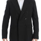 Dolce & Gabbana Brown wool slim fit blazer