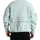 Dolce & Gabbana Mint Green Cotton Pockets Pullover Sweater