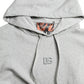 Dolce & Gabbana Gray Cotton Logo Hooded Sweatshirt Sweater