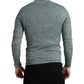 Dolce & Gabbana Green Turtleneck Pullover Sweater