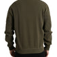 Dolce & Gabbana Green Cotton Crew Neck Men Pullover Sweater