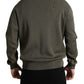 Dolce & Gabbana Green Viscose Crew Neck Men Pullover Sweater