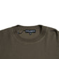 Dolce & Gabbana Green Viscose Crew Neck Men Pullover Sweater