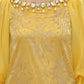 Dolce & Gabbana Yellow Lace Crystal Short Dress