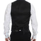 Dolce & Gabbana Blue Wool Formal Dress Vest Gilet