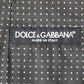 Dolce & Gabbana Gray Polka Dot Dress Vest Gilet Weste