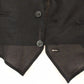 Dolce & Gabbana Black Wool Formal Dress Vest Gilet Jacket