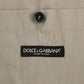 Dolce & Gabbana Gray Cotton Slim Fit Button Front Dress Vest