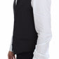 Dolce & Gabbana Gray Wool Stretch Dress Vest Blazer