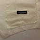 Dolce & Gabbana White Cotton Silk Blend Dress Vest Blazer