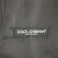 Dolce & Gabbana Gray Striped Wool Logo Vest Gilet Weste