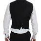 Dolce & Gabbana Gray Wool Blend Vest Gilet Weste