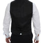 Dolce & Gabbana Gray Wool Formal Dress Vest Gilet Weste