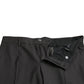 Dolce & Gabbana Dark Gray Stretch Slim Formal Pants