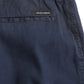 Dolce & Gabbana Dark Blue Cotton Stretch Slim Fit Dress Pants