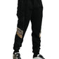 Dolce & Gabbana Black Cotton Slim Stretch Jogger Pants