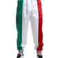 Dolce & Gabbana Multicolor Italian Patch Slim Jogger Pants