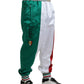 Dolce & Gabbana Multicolor Italian Patch Slim Jogger Pants