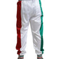 Dolce & Gabbana Multicolor Italian Patch Slim Jogger Pants