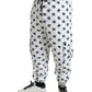 Dolce & Gabbana White Logo DG Print Men Jogger Sweatpants Pants