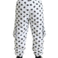 Dolce & Gabbana White Logo DG Print Men Jogger Sweatpants Pants