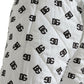 Dolce & Gabbana White Logo DG Print Men Jogger Sweatpants Pants