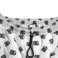 Dolce & Gabbana White Logo DG Print Men Jogger Sweatpants Pants