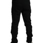 Dolce & Gabbana Black Cotton Blend Jogger Sweatpants Pants