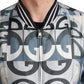 Dolce & Gabbana Multicolor Logo Print Bomber Blouson Jacket