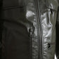 Dolce & Gabbana Green Leather Collared Biker Full Zip Jacket