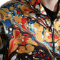 Dolce & Gabbana Multicolor Abstract Bomber Jacket