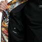 Dolce & Gabbana Multicolor Abstract Bomber Jacket