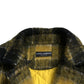 Dolce & Gabbana Yellow Plaid Long Sleeve Casual Coat Jacket