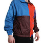 Dolce & Gabbana Multicolor Color Windbreaker Jacket