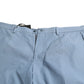 Dolce & Gabbana Sky Blue Cotton Folded Hem Men Bermuda Shorts