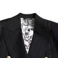 Dolce & Gabbana Black Striped SICILIA Double Breasted Jacket