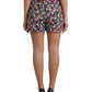 Dolce & Gabbana Multicolor Floral High Waist Shorts