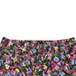 Dolce & Gabbana Multicolor Floral High Waist Shorts