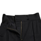 Dolce & Gabbana Black Wool High Waist Tapered Pants