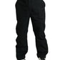 Dolce & Gabbana Black Logo Straight Pants