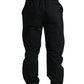 Dolce & Gabbana Black Logo Straight Pants