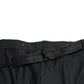 Dolce & Gabbana Black Wool Slim Fit Formal Trouser Dress Pants