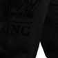 Dolce & Gabbana Black Cotton Logo Sweatpants Jogging Pants