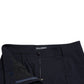 Dolce & Gabbana Blue Mid Waist Tapered Cropped Pants