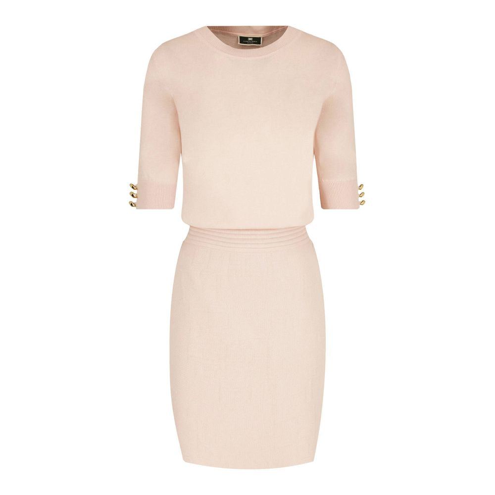 Elisabetta Franchi Elegant Pink Dress