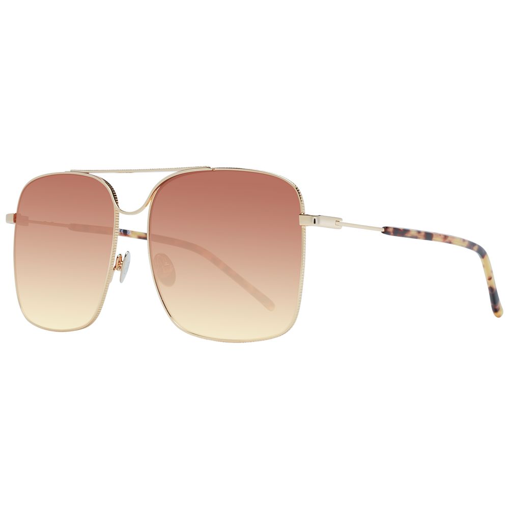 Scotch & Soda Gold Women Sunglasses