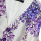 Dolce & Gabbana White Floral Print Silk Waistcoat Vest Top