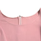 Dolce & Gabbana Pink Short Sleeves Round Neck Blouse Top