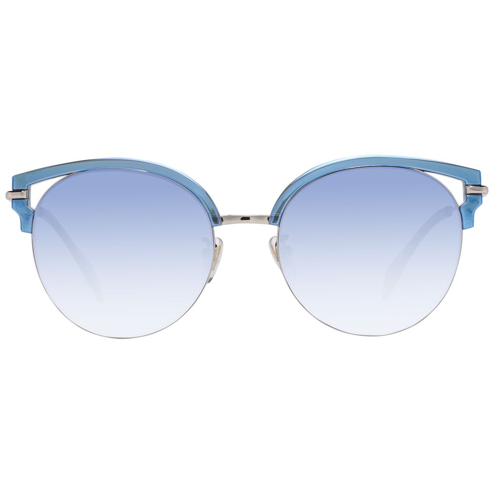 Police Blue Women Sunglasses