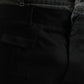 Dolce & Gabbana Black Gray Slim Cotton Denim Jeans Pants